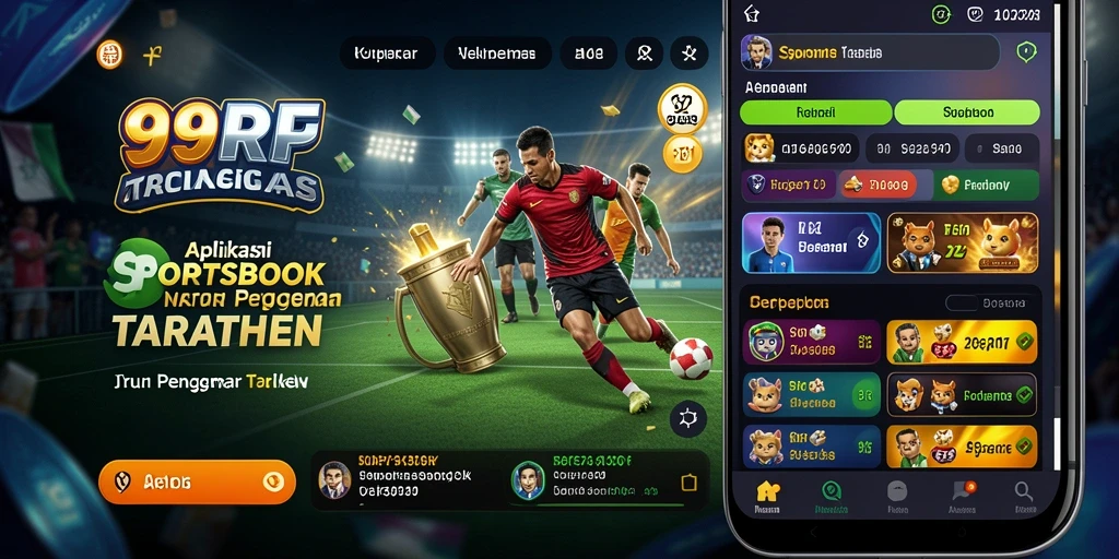 Tampilan gameplay 99RP dengan fitur taruhan olahraga.