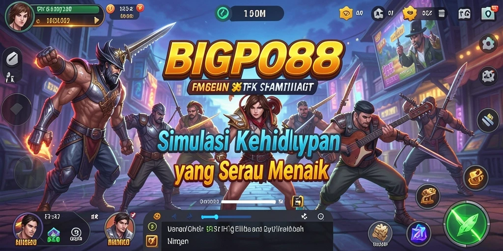 Gameplay menarik di BIGPO88 dengan dunia simulasi yang interaktif.