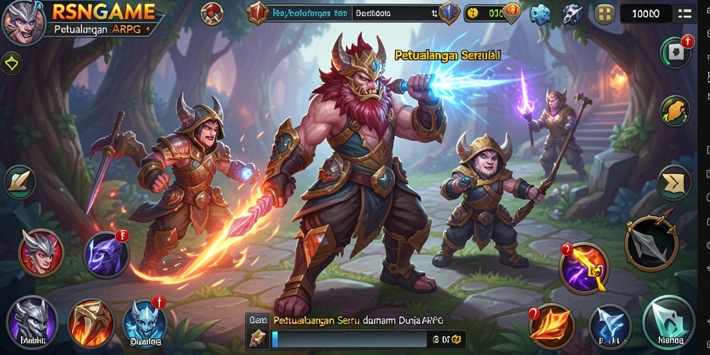 Gameplay RSNGAME yang seru dan menantang di dunia ARPG.